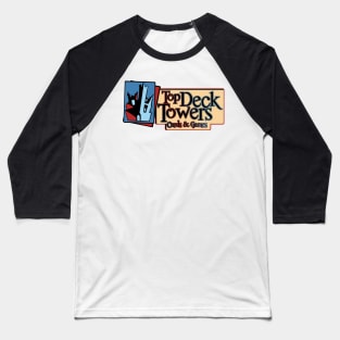 Top Deck Towers Cards & Games Full Baseball T-Shirt